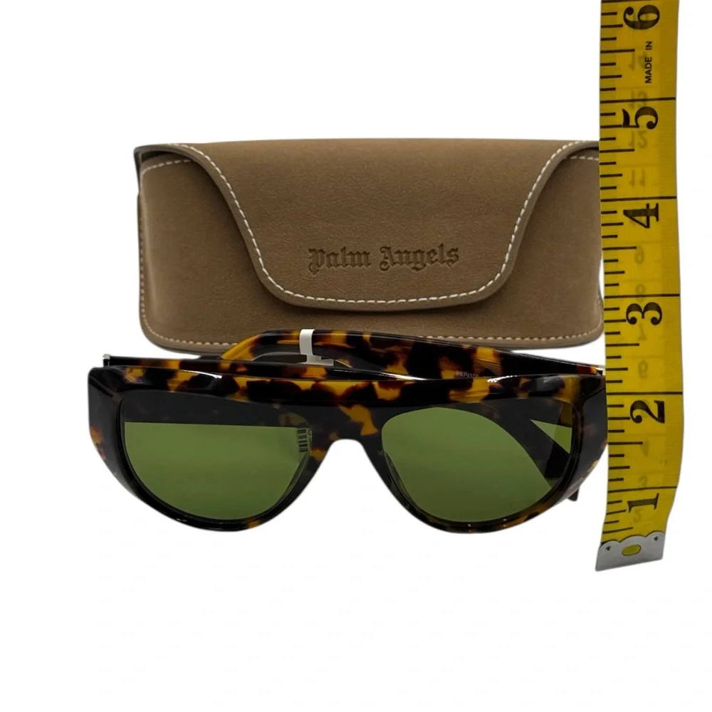 Palm Angels Joshua Sunglasses - Havana Brown / Green - PERI105 6055 - Unisex